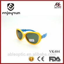 Populaire double couleur mignon enfants enfants lunettes de soleil lunettes de lunettes Chine en gros avec ABC